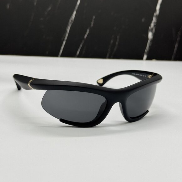 NEW BURBERRY BE4462 4186/87 BLACK UNISEX SUNGLASSES BURBERRY BE4462 418687 main image 5